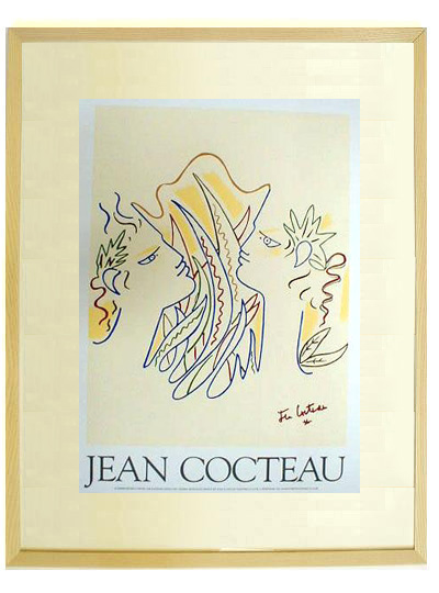 ☆ジャン コクトー（JEAN COCTEAU）☆リトグラフ・リトグラフポスターやシルクスクリーンを豊富に取り揃えております！ ｜  アートグラフィックス青山(ART GRAPHICS AOYAMA）