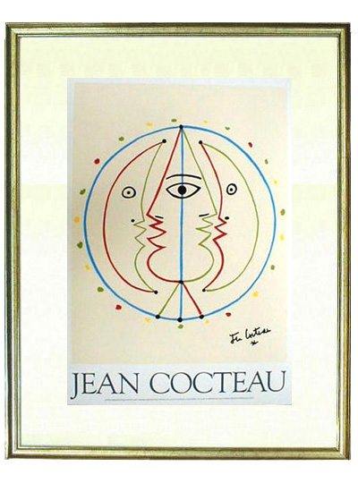 ☆ジャン コクトー（JEAN COCTEAU）☆リトグラフ・リトグラフポスター