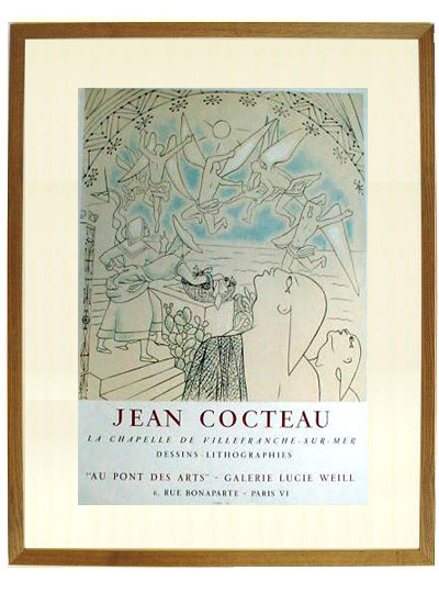 ジャン コクトー（JEAN COCTEAU） リトグラフ・リトグラフ 
