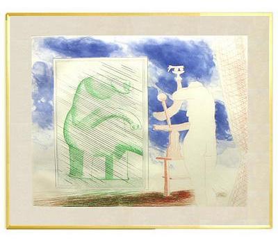 ☆デビッド ホックニー（DAVID HOCKNEY）☆リトグラフ・リトグラフ 