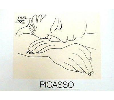 ピカソのリトグラフ版画
