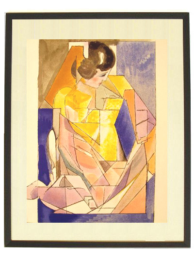 ジャック ヴィヨン（JACQUES VILLON） リトグラフ・リトグラフ 