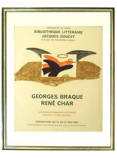 ☆ジョルジュ ブラック（GEORGES BRAQUE）☆リトグラフ・リトグラフ