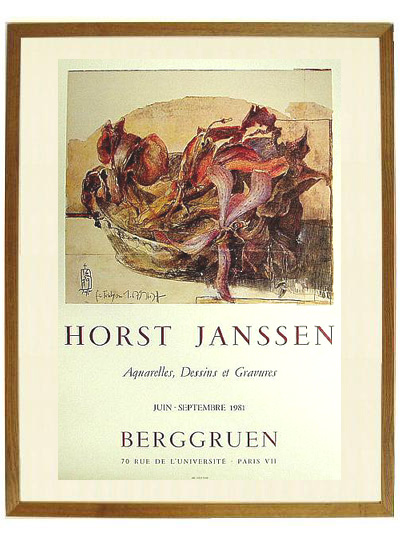 ☆ホルスト ヤンセン（HORST JANSSEN）☆リトグラフ・リトグラフ
