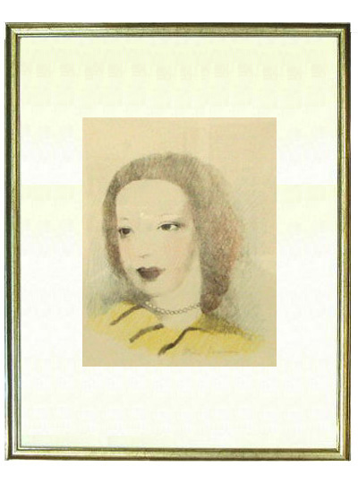 Marie Laurencin、LA PRINCESSE、海外版超希少レゾネより ☆MARIE LAURENCIN☆MARIE LAURENCIN等的石版画,石版画海报和丝网印刷